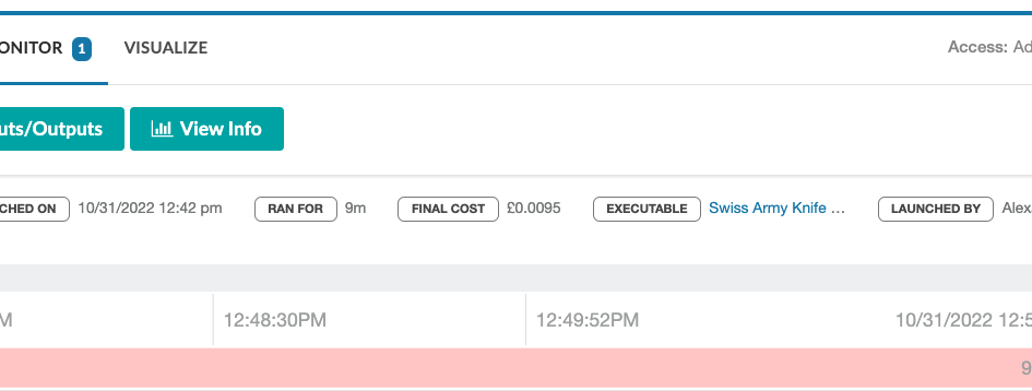 click behind executable